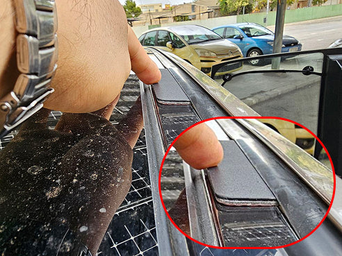 Use on a car with a sunroof